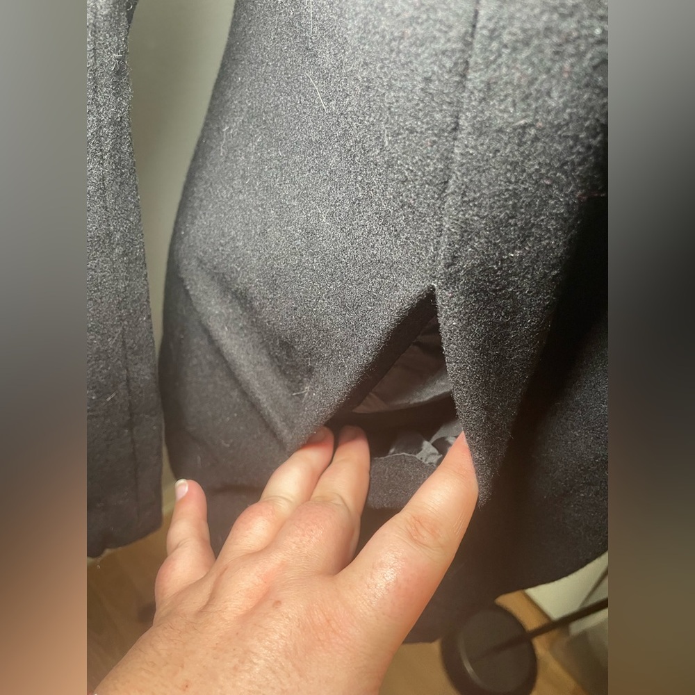 Ann Taylor Black Blazer Classic Tailored Suit Jacket - Picture 2 of 7